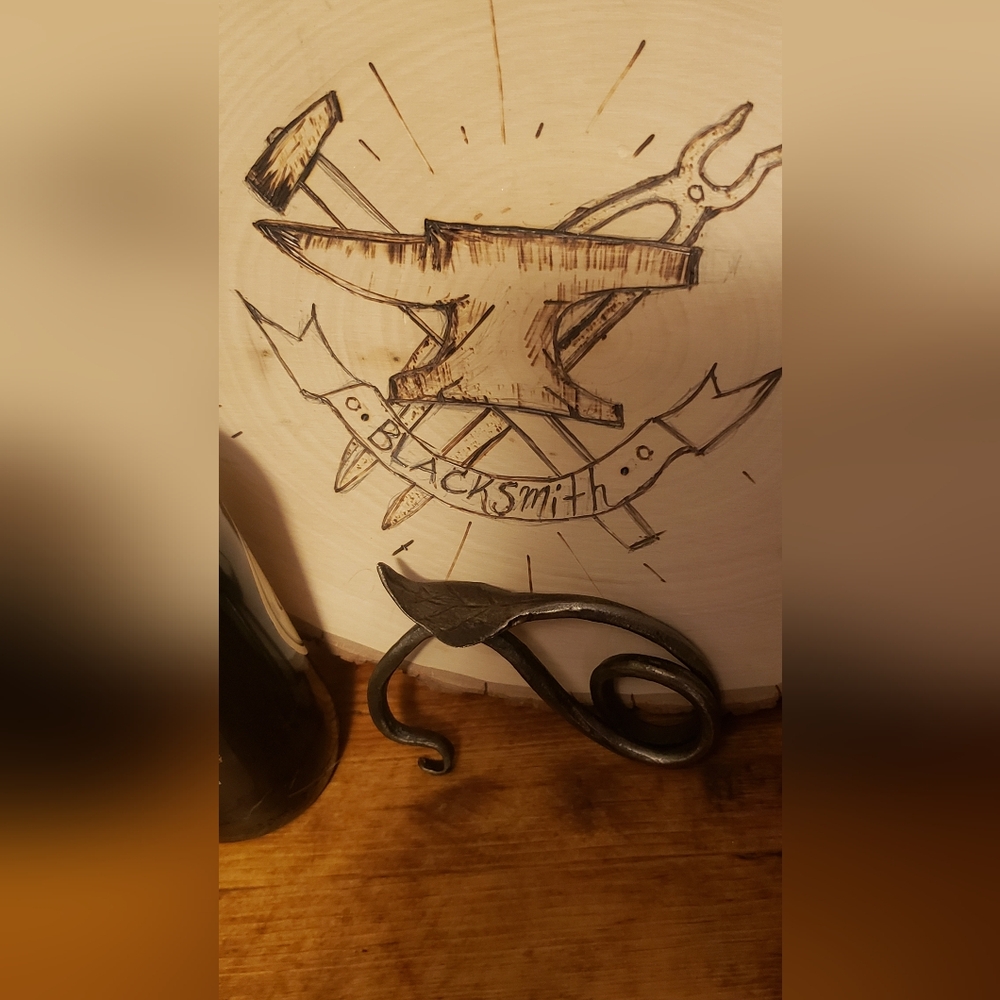 Leaf bottle opener